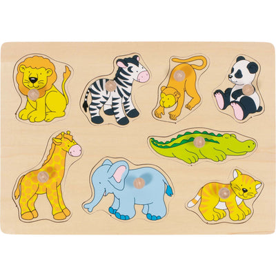 Goki Lift-out Puzzle - Zoo Animals