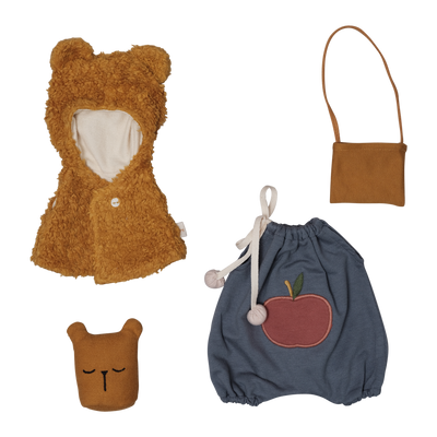 Fabelab Doll Clothes Set - Bear Cape