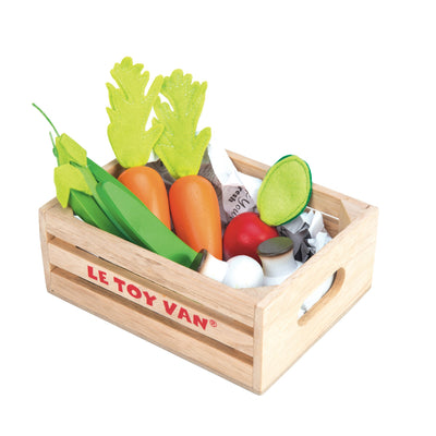 Le Toy Van Market Crate - Harvest Vegetables