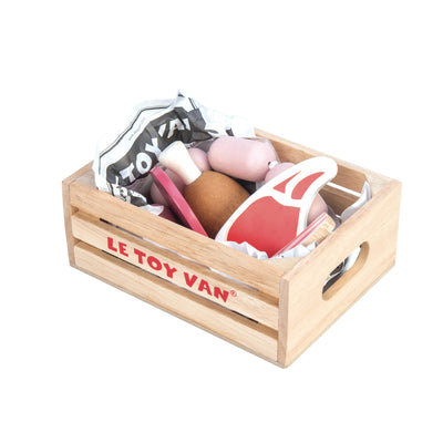 Le Toy Van Market Crate - Meat