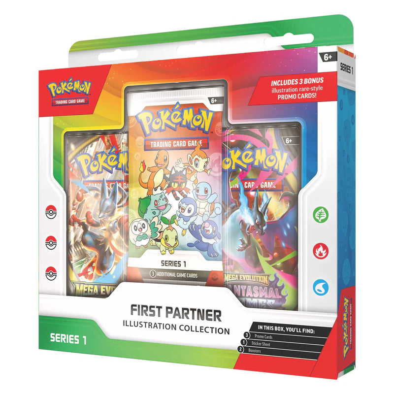 Preorder *** Pokmon TCG: First Partner Illustration Collection (E Rockaway Toys Preorder *** Pokmon TCG: First Partner Illustration Collection (E Rockaway Toys