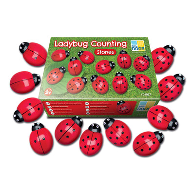 Yellow Door Ladybird Counting Stones