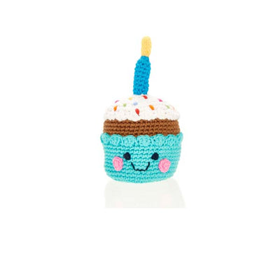 Pebble Friendly Rattle – Cupcake