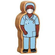 Lanka Kade Blue Nurse in Scrubs