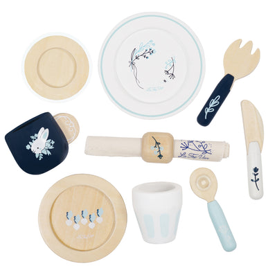 Le Toy Van Dining Set with Cutlery