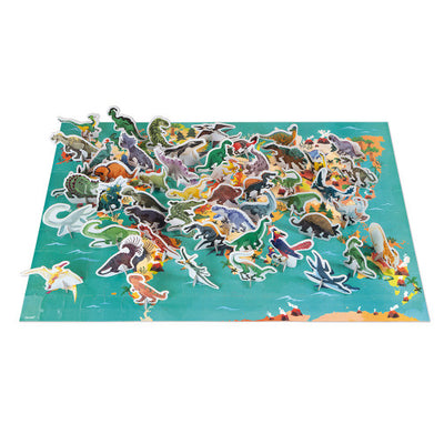 Janod Education Puzzle - The Dinosaurs